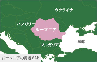 ルーマニア地図